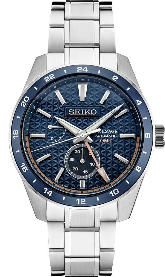 SPB217 SEIKO PRESAGE SHARP-EDGED SERIES GMT