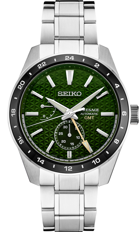 SPB219 SEIKO PRESAGE SHARP-EDGED SERIES GMT