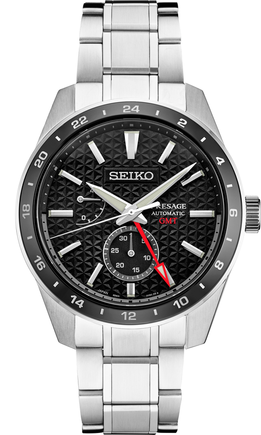 SPB221 SEIKO PRESAGE SHARP-EDGED SERIES GMT