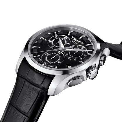 Tissot hotsell chronograph black